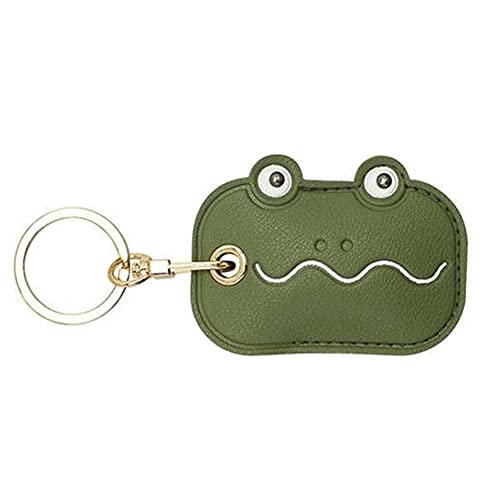 ARFUKA Schlüsselanhänger Cartoon Frosch Zugangskarte Lederetui Anhänger Autoschlüsselanhänger Schlüsselringe Schlüsselbund Keychain Geburtstaggeschenke Valentinstaggeschenk von ARFUKA