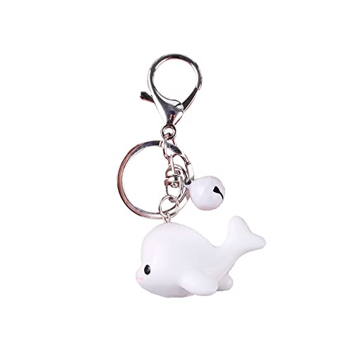 ARFUKA Schlüsselanhänger Delfin Anhänger Schlüsselbund Cartoon Harz Keychain Wohnungsschlüssel Anhänger Taschenanhänger Geschenk für Damen und Herren von ARFUKA