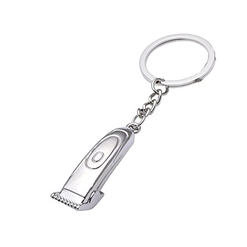 ARFUKA Schlüsselanhänger Edelstahl Haarschneidemaschine Anhänger Autoschlüsselanhänger Männer Schlüsselringe Schlüsselbund Keychain für Geburtstag Weihnachten Feiertag Geschenk von ARFUKA