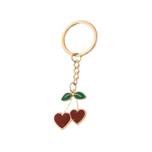 ARFUKA Schlüsselanhänger Liebe Kirsche Anhänger Autoschlüsselanhänger Taschenanhänger Schlüsselringe Schlüsselbund Keychain für Geburtstag Weihnachten Valentinstag Feiertag Geschenk von ARFUKA