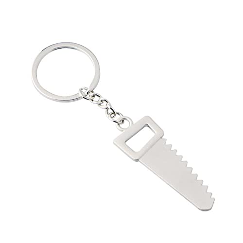 ARFUKA Schlüsselanhänger Mini Säge Anhänger Autoschlüsselanhänger Männer Frauen Keychain für Geburtstag Weihnachten Feiertag von ARFUKA