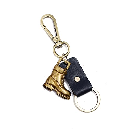 ARFUKA Schlüsselanhänger Stiefel Anhänger Schlüsselbund Vintage Metall Keychain Wohnungsschlüssel Anhänger Geschenk für Damen und Herren von ARFUKA