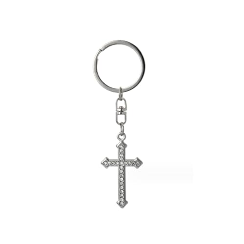 ARFUKA Schlüsselanhänger Strass Kreuz Autoschlüsselanhänger Schlüsselringe Schlüsselbund Keychain Geburtstaggeschenke Valentinstaggeschenk von ARFUKA