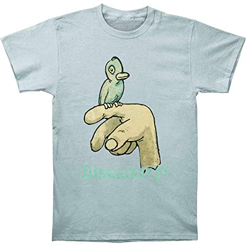Dinosaur Jr Bird On Hand Men T-Shirt Light Blue L von ARHAR