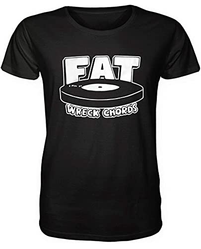 Fat Wreck Chords T-Shirt Hardcore Emo Grunge Heavy Metal Wave Black XXL von ARHAR