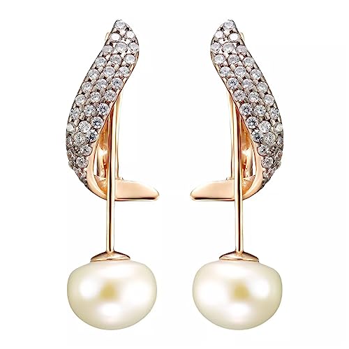 ARHZ 2 PCS earrings perlenohrringe silber ohrclips ohrringe perlen perlenohrringe hängend perlen ohrringe perlenohrringe gold pearl earrings for women perle ohrringe ohr clips von ARHZ