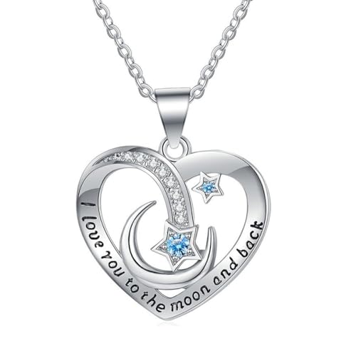 ARHZ Damen Halskette Herz,kette damen silber,geschenke für mama von ARHZ