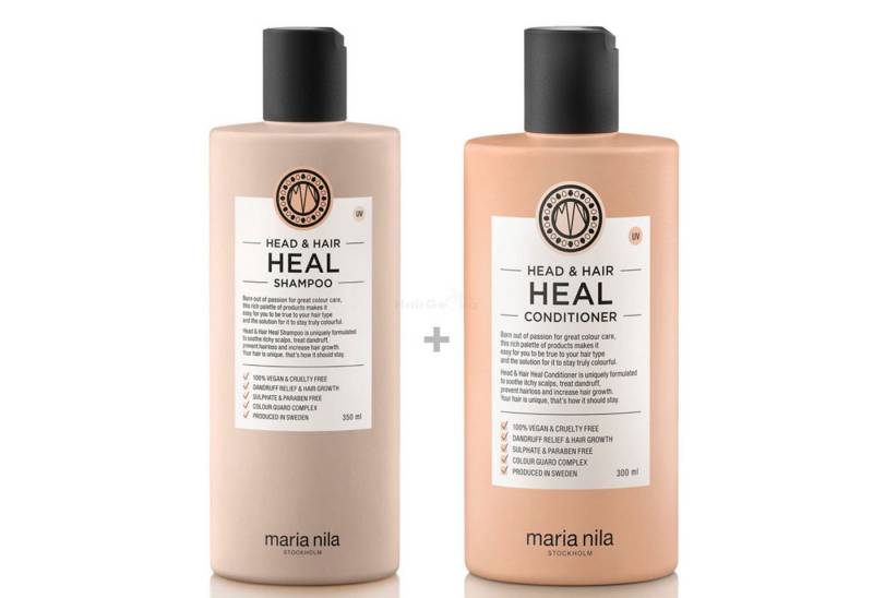 ARIA Kosmetik-Set Maria Nila Head & Hair Heal Set - Shampoo 350 ml + Conditioner 300 ml von ARIA