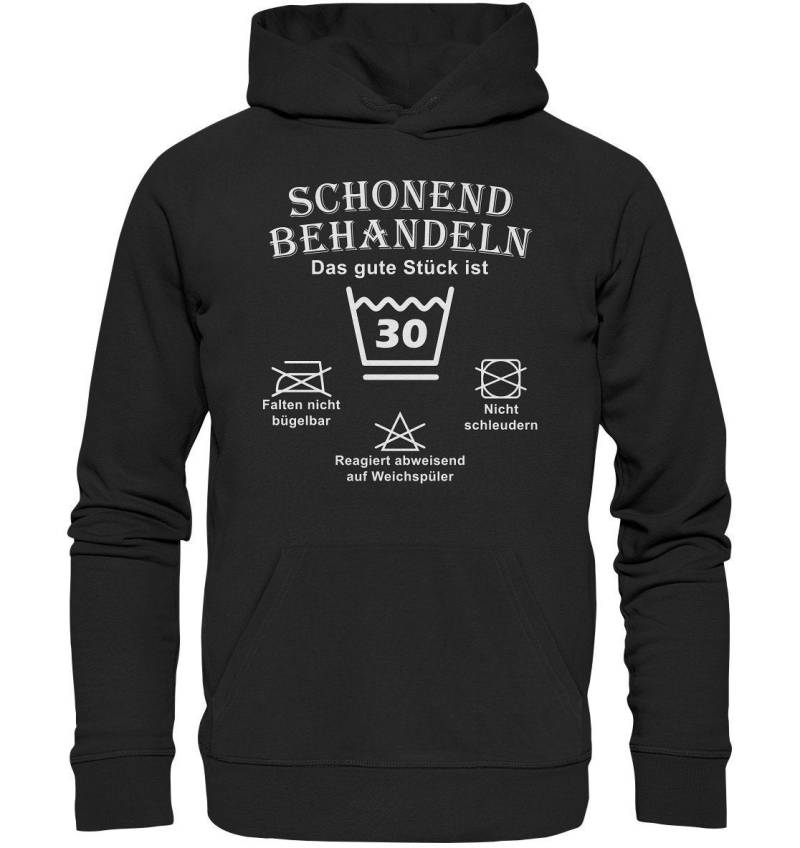 30. Geburtstags Hoodie Schonend Behandeln - Das Gute Stück Is Schon 30 Lustiges Geschenk Hoodie- Basic von ARIANDeutschland