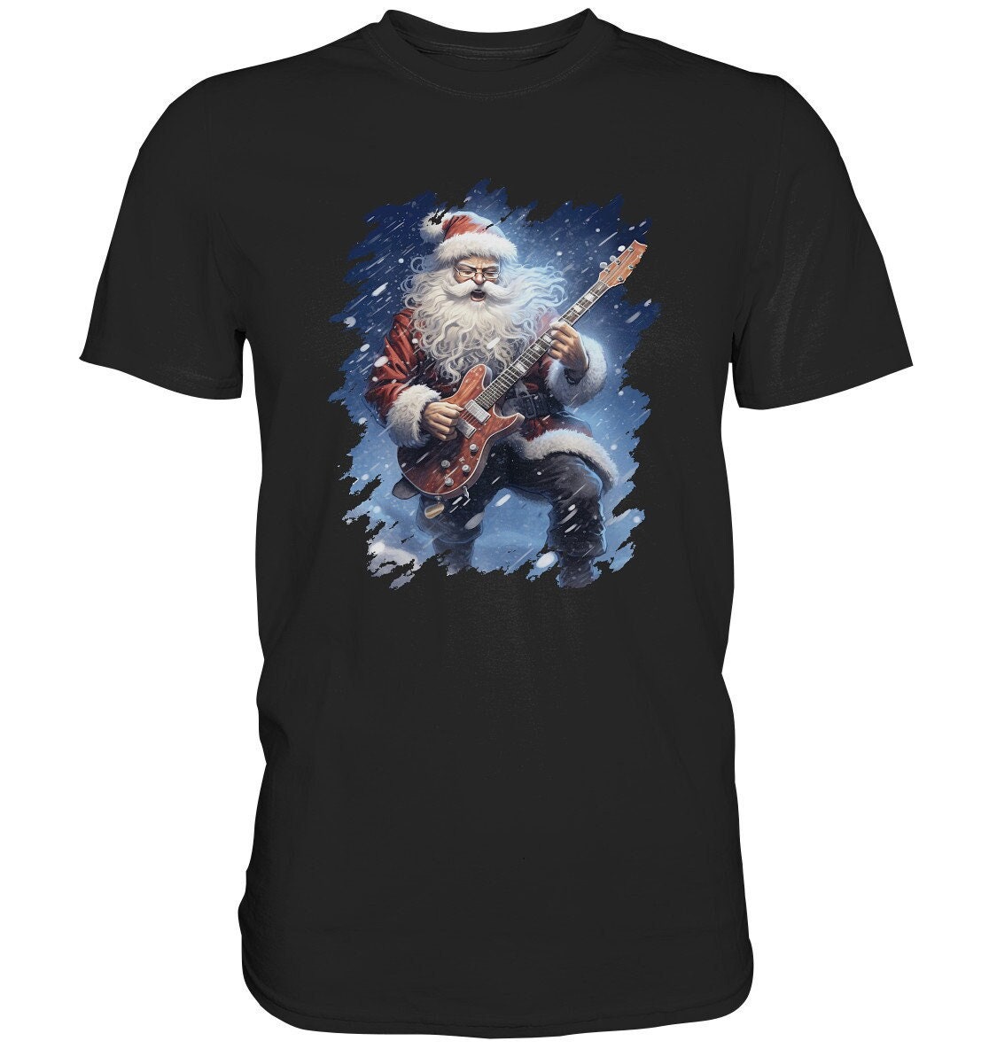 Santa Clause Rock&roll , Weihnachtsmann - Premium Shirt von ARIANDeutschland