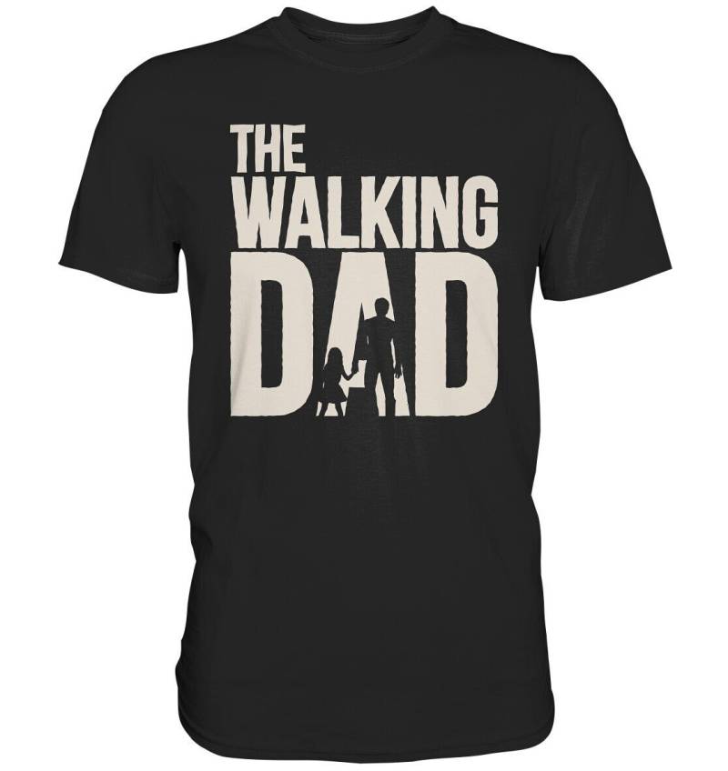 The Walking Dad Papa Vater Vatertag Vatertaggeschenk Geschenkidee Lustiges Shirt - Premium von ARIANDeutschland