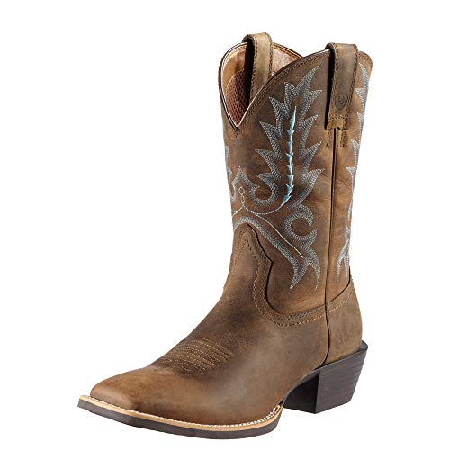 ARIAT Anthem Round Toe Lacer H2O - CT Dsitressed Brown 9 C - Wide von ARIAT