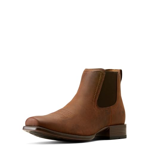 ARIAT Booker Ultra Square Toe Western Boots Rough Tan 13 D (M) von ARIAT