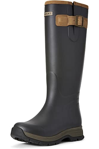 Ariat 2022 Damen Burford Wasserdichte Gummistiefel 10027339 - Braun Footwear UK Size - UK 7 von Ariat