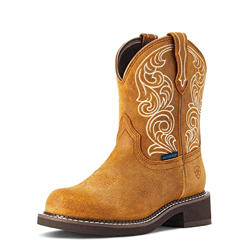 Ariat Damen Fatbaby Heritage Wasserdichter Westernstiefel, Ingwer-Gewürz, 40 EU von Ariat