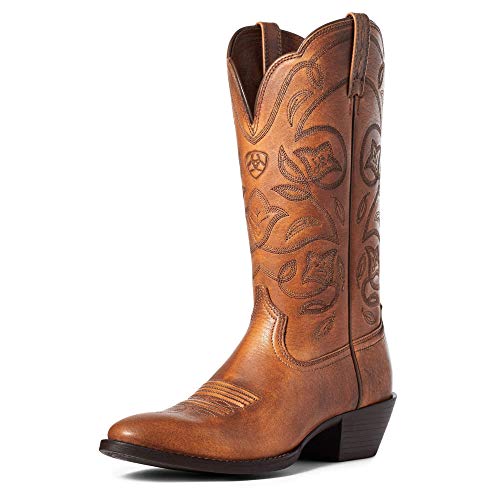 ARIAT Damen Heritage R Toe Westernstiefel, dunkelbraun, 37.5 EU von ARIAT