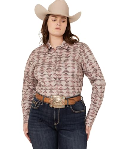 ARIAT Damen Kirby Stretch Shirt, Sternenlicht-Aufdruck, Klein von ARIAT