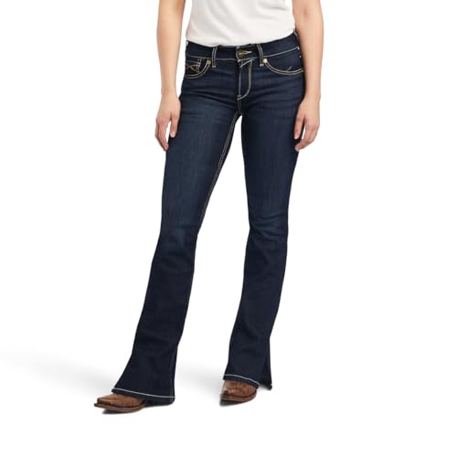 ARIAT Damen R.e.a.l. Perfect Rise Arrow Danna Bootcut Jeans, Nashville, 31 Short von ARIAT
