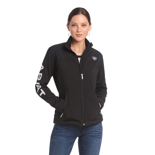 ARIAT Damen New Team Softshell Resistente Jacke, schwarz, Medium von ARIAT