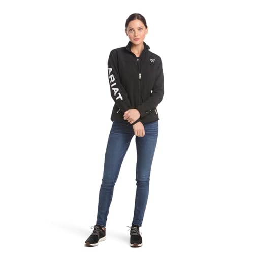 ARIAT Damen Softshell Jacket Resistente Jacke, schwarz, Medium von ARIAT
