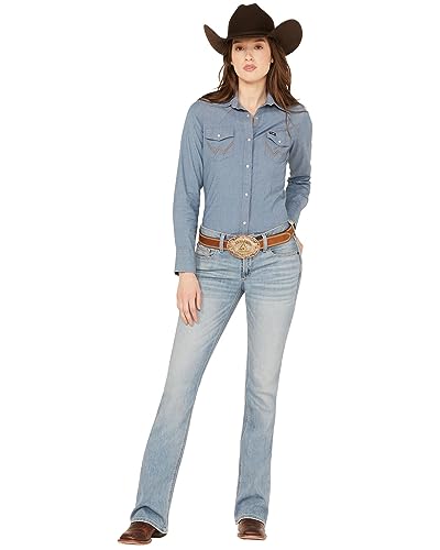 ARIAT Damen WMS R.e.a.l Pr Arw Penelope Bt Oklahoma Jeans, 28 Short von ARIAT