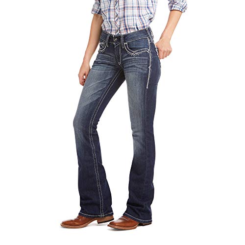 ARIAT Damen Wms R.e.a.l Whipstitch regenvorm Jeans, Regensturm, 30 Kurz EU von ARIAT