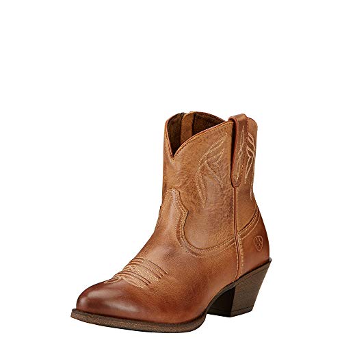 ARIAT Darlin Damen Western Boot Leder Country Boots, Burnt Sugar, 38.5 EU von ARIAT