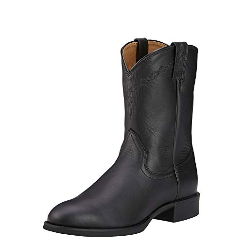 Ariat Heritage Roper Western Cowboystiefel für Herren, Schwarz, 9 Wide von Ariat