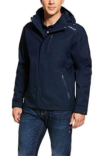 ARIAT Herren Coastal wasserdichte Jacke Mantel, Marineblau, L von ARIAT