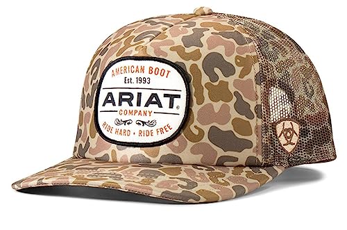 ARIAT Herren Duck Camo Patch Cap, Camo/Beige, Einheitsgr e von ARIAT