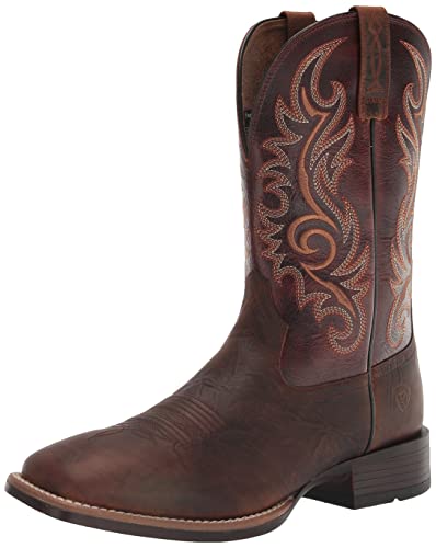 Ariat Herren Lasco Ultra Westernstiefel, Bar Top braun/Barrel braun, 45 EU von Ariat