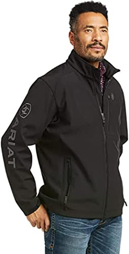 ARIAT Herren Logo 2.0 Patriot Softshell Jacke wasserabweisend, Schwarz, XX-Large Tall von ARIAT