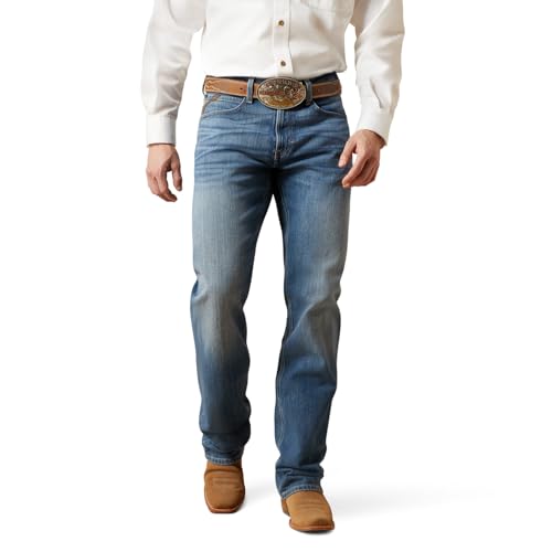 ARIAT Herren M2 Relaxed Stretch Legacy Boot Cut Jeans, Brandon, 38W / 34L von ARIAT