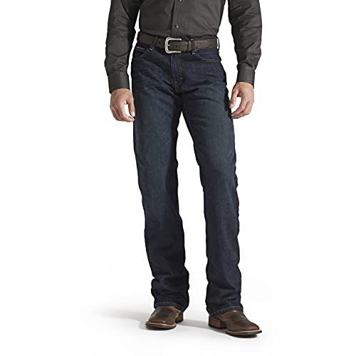 ARIAT Herren M4 Low Rise Boot Cut Jeans, Roadhouse, 30W / 36L von ARIAT