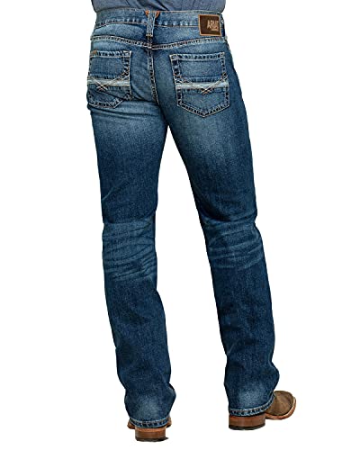 ARIAT Herren M5 Slim Stretch Stillwell Stackable Straight Leg Jeans, indigo, 50 von ARIAT