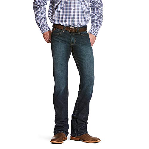 ARIAT Herren M7 Rocker Stretch Legacy 2.0 Stackable Straight Leg Jeans, Fremont, 36W / 38L ARIAT Herren M7 Rocker Stretch Legacy 2.0 Stackable Straight Leg Jeans, Fremont, 36W / 38L von ARIAT