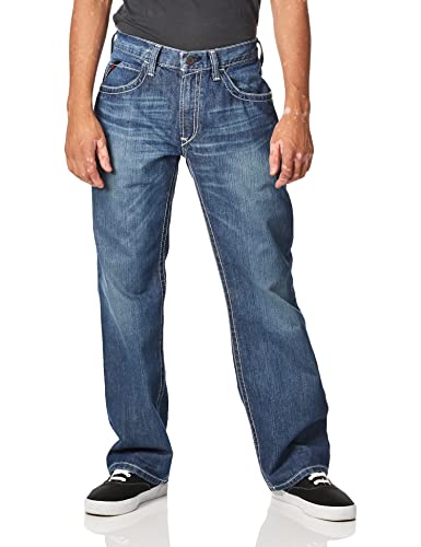 ARIAT Herren MNS Fr M4 RLX Rglne Boot Cut Jn GLCR Jeans, Gletscher, 35W / 32L von ARIAT