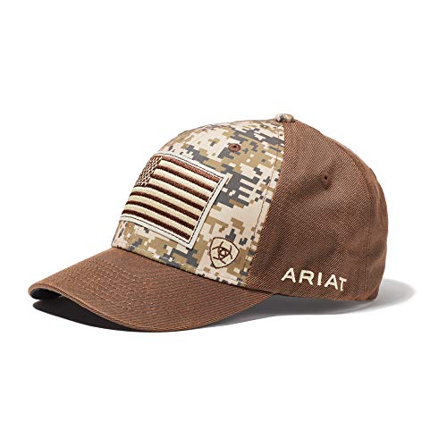 ARIAT Herren Patriot Stoffrückenkappe Verschluss, Braun, Einheitsgröße von ARIAT