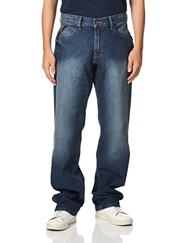 ARIAT Herren Rebar M3 Loose Durastretch Basic stapelbare Straight Leg Jeans, Blue Haze (blau), 32W / 36L von ARIAT