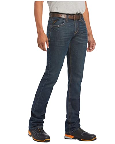 ARIAT Herren Rebar M7 Slim Durastretch Edge geradem Bein Jeans, Bodie, 40W / 32L von ARIAT