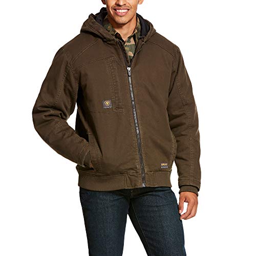 ARIAT Herren Rebar Washed Duracanvas Isolierte Jacke Mantel, Wren, XXL von ARIAT