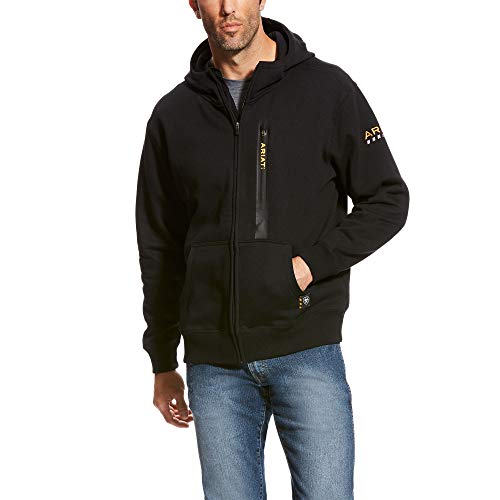 ARIAT Herren Rebar Workman Full Zip Hoodie Sweatshirt, Schwarz, XX-Large von ARIAT