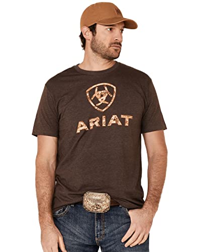 ARIAT Herren USA Shirt - Braun - X-Groß von ARIAT