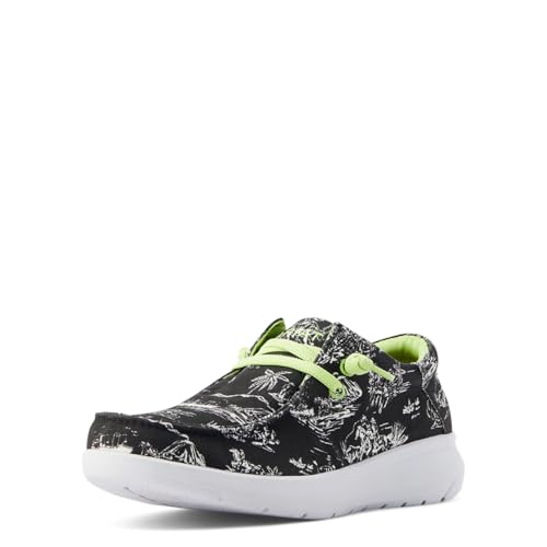 ARIAT Hilo Western Aloha Loafer f r Herren, Schwarze Aloha Toile, 41 EU von ARIAT