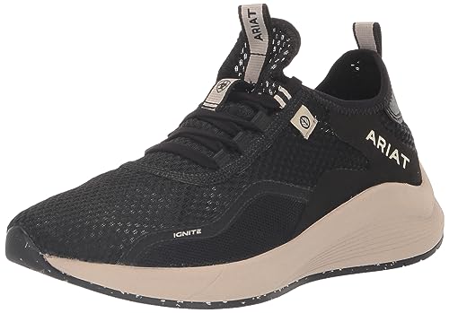 ARIAT Ignite Eco Sneaker f r Damen, Schwarz, 38.5 EU von ARIAT