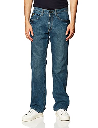 ARIAT Männer Rebar M4 Low Rise Durastretch Bootcut Jeans, Karabiner, 32W x 32L von ARIAT