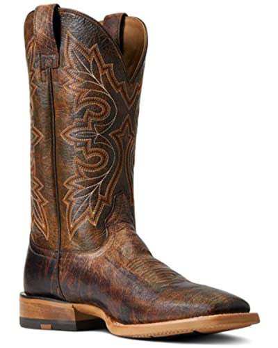 ARIAT Men's Dusted Wheat and Rusted Fence Standout Leather Performance Western Boot Brown 11.5 D von ARIAT