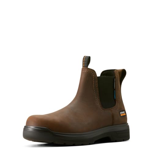 ARIAT Men's Turbo Chelsea CSA Waterproof Carbon Toe Work Boot, Rich Brown, 11.5 ARIAT Men's Turbo Chelsea CSA Waterproof Carbon Toe Work Boot, Rich Brown, 11.5 von ARIAT