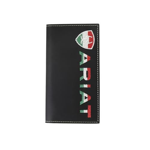 ARIAT RODEO WALLET MEXIKANISCHE FLAGGE FARBEN SCHWARZ, Schwarz von ARIAT