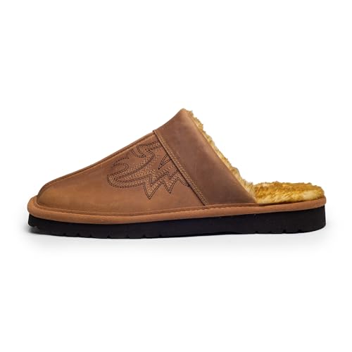 ARIAT Silversmith Herren-Hausschuhe 2842 für drinnen und draußen, Wildleder, Schaumstoffpolsterung, quadratischer Zehenbereich, Braun, Used-Optik, 41 EU ARIAT Silversmith Herren-Hausschuhe 2842 für drinnen und draußen, Wildleder, Schaumstoffpolsterung, quadratischer Zehenbereich, Braun, Used-Optik, 41 EU von ARIAT